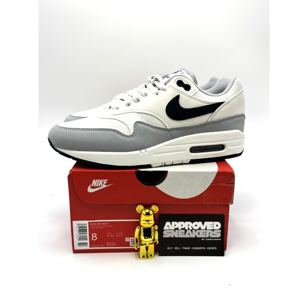 Nike Air Max 1 Platinum Tint Dark Obsidian FD9082-002