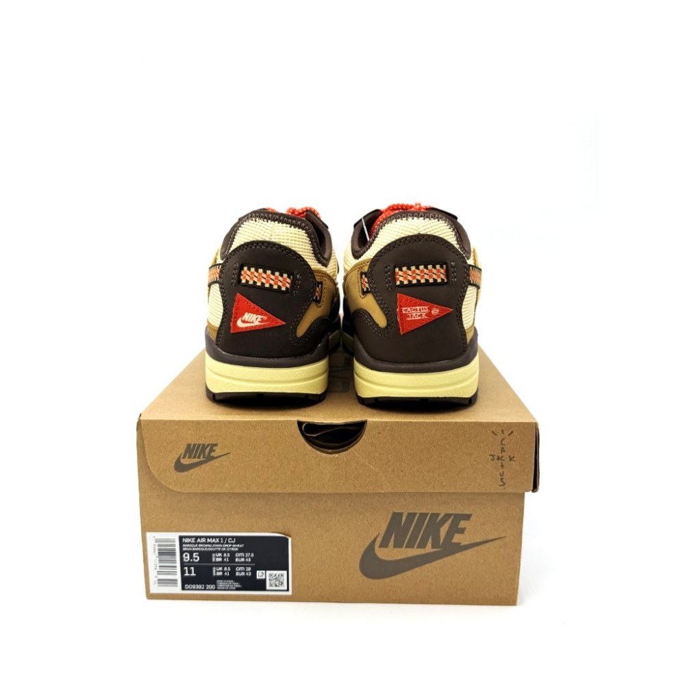 Nike Air Max 1 Travis Scott Cactus Jack Baroque Brown DO9392-200
