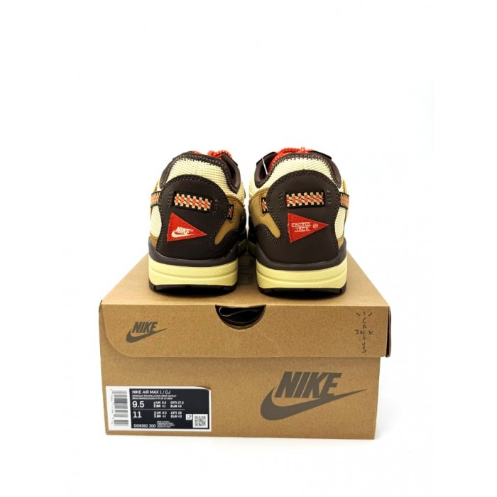 Nike Air Max 1 Travis Scott Cactus Jack Baroque Brown DO9392-200