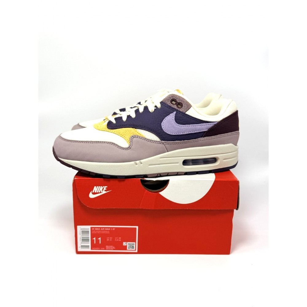 Nike Air Max 1 Dark Raisin Hydrangeas HQ4051-500