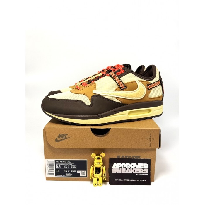 Nike Air Max 1 Travis Scott Cactus Jack Baroque Brown DO9392-200