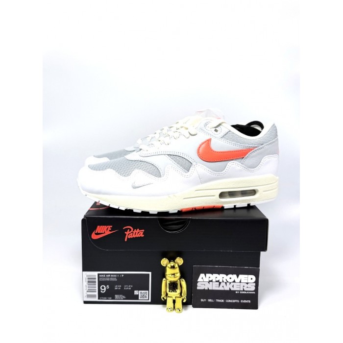 Nike Air Max 1 Patta Waves White Hyper Crimson II7055-100