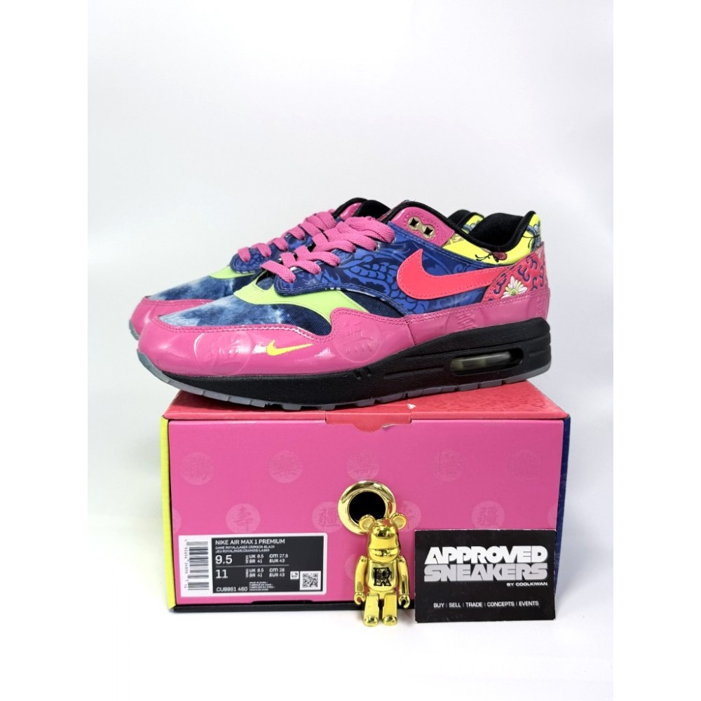 Nike Air Max 1 Chinese New Year Longevity (2020) CU8861-460 90%