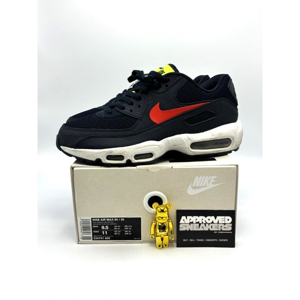 Nike Air Max 90 / 95 Hybrid x Patta Dark Obsidian CJ4741 400