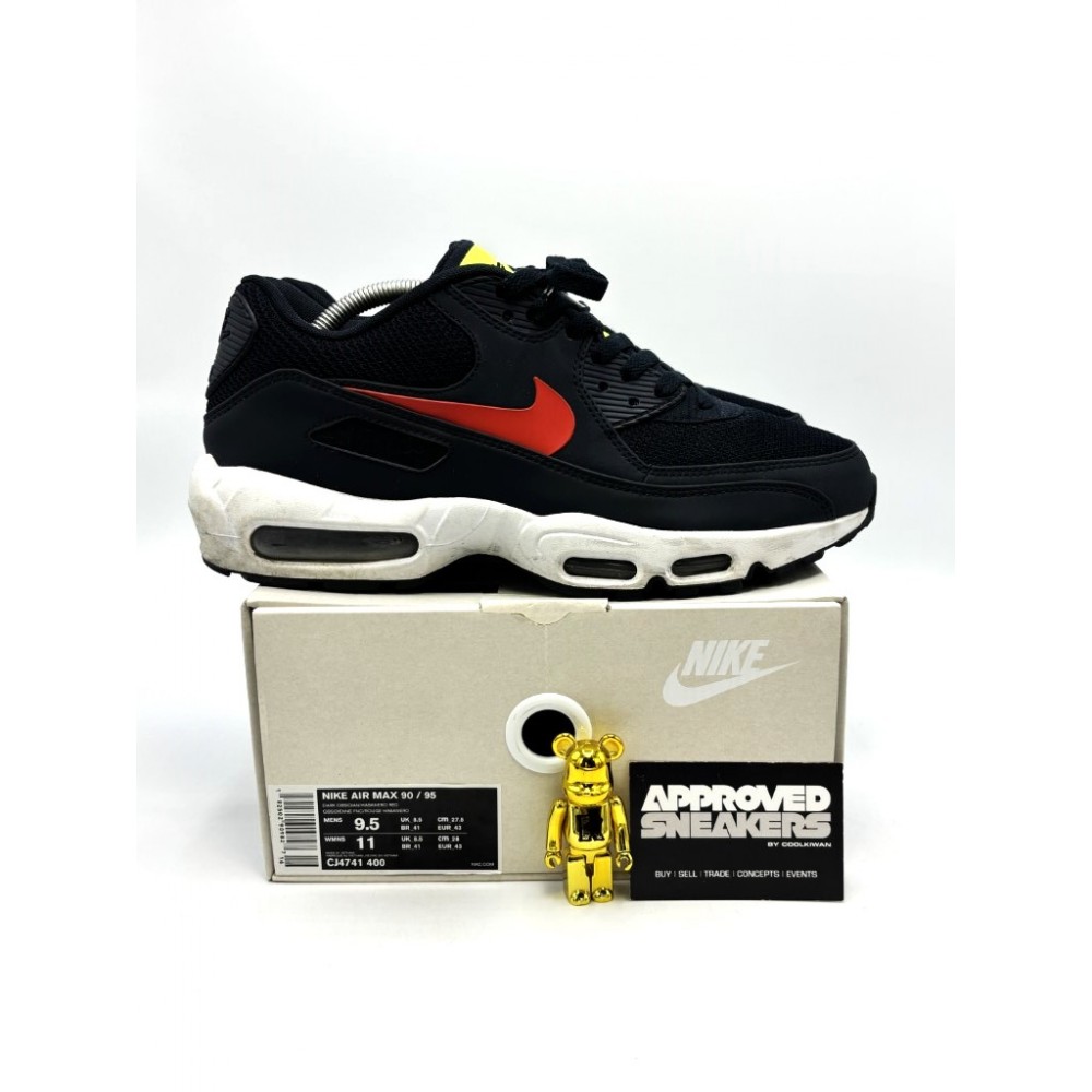 Nike Air Max 90 / 95 Hybrid x Patta Dark Obsidian CJ4741 400