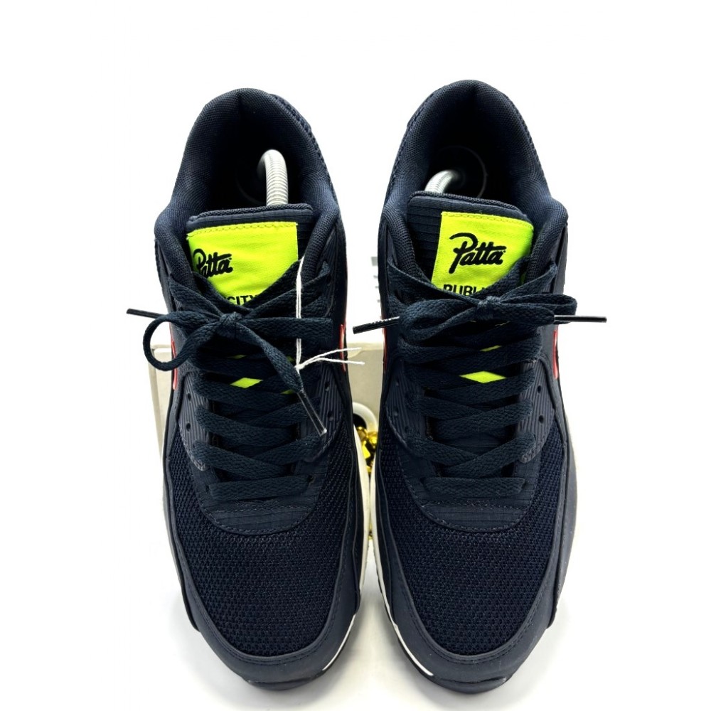 Nike Air Max 90 / 95 Hybrid x Patta Dark Obsidian CJ4741 400