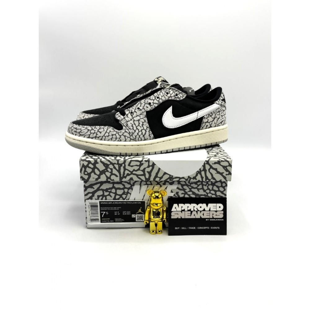 Nike Air Jordan 1 Retro Low OG Black Cement CZ0775-001