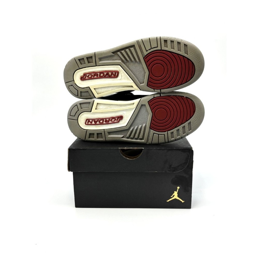 Nike Air Jordan 3 Retro GS black Cement 398614-010