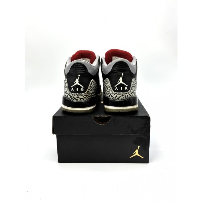 Nike Air Jordan 3 Retro GS black Cement 398614-010 39