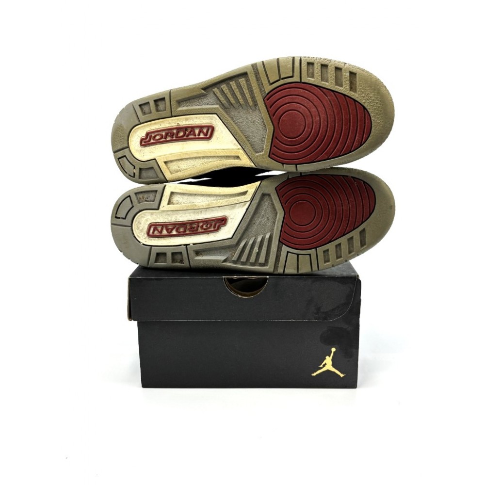 Nike Air Jordan 3 Retro GS black Cement 398614-010 39