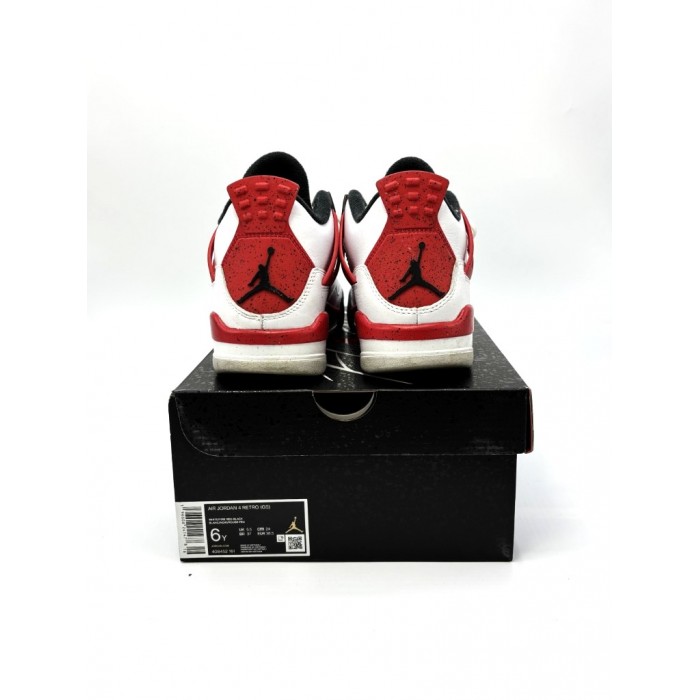 Nike Air Jordan 4 Retro Red Cement (GS) 408452-161