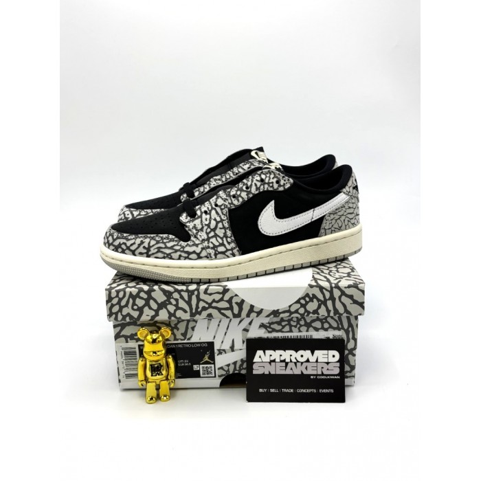 Nike Air Jordan 1 Retro Low OG Black Cement CZ0790-001