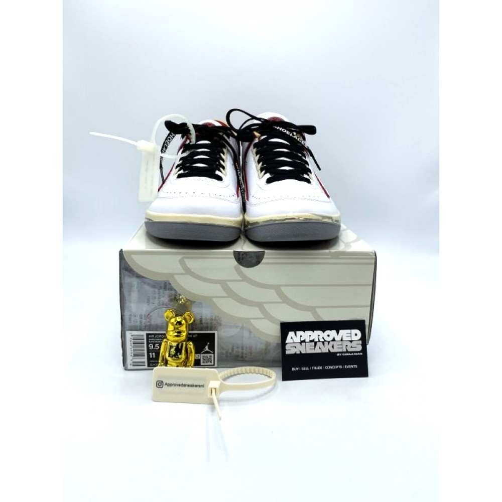 Nike Air Jordan 2 Retro Low SP Off-White White Red DJ4375-106