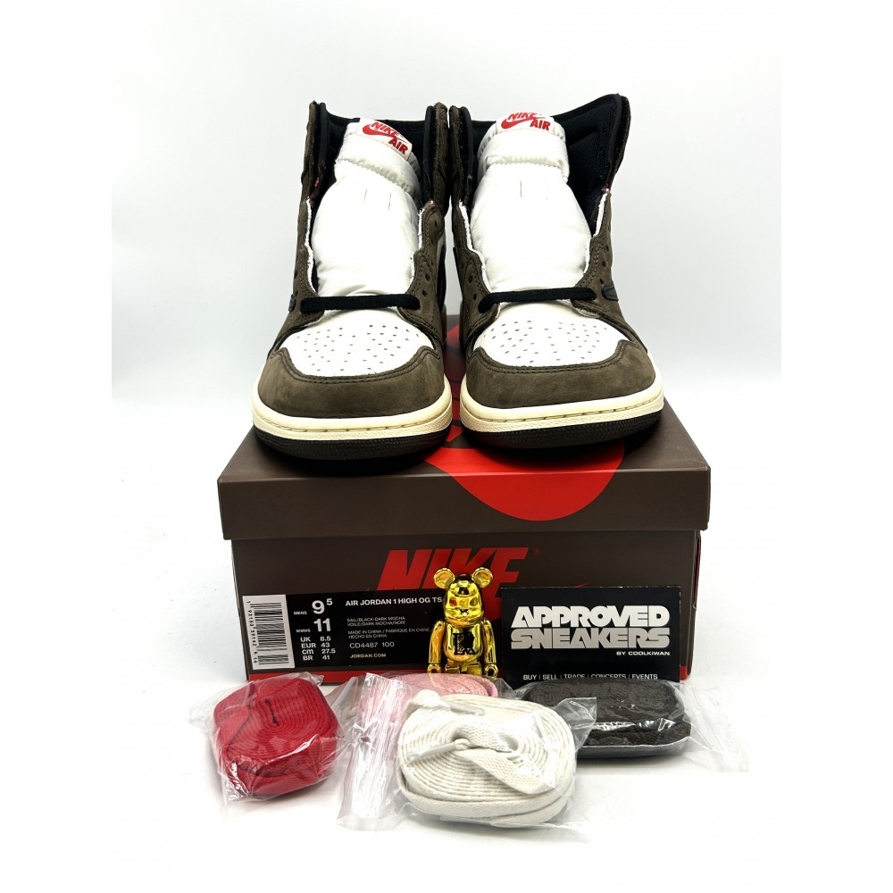 Nike Air Jordan 1 Retro High OG SP Travis Scott Mocha CD4487-100