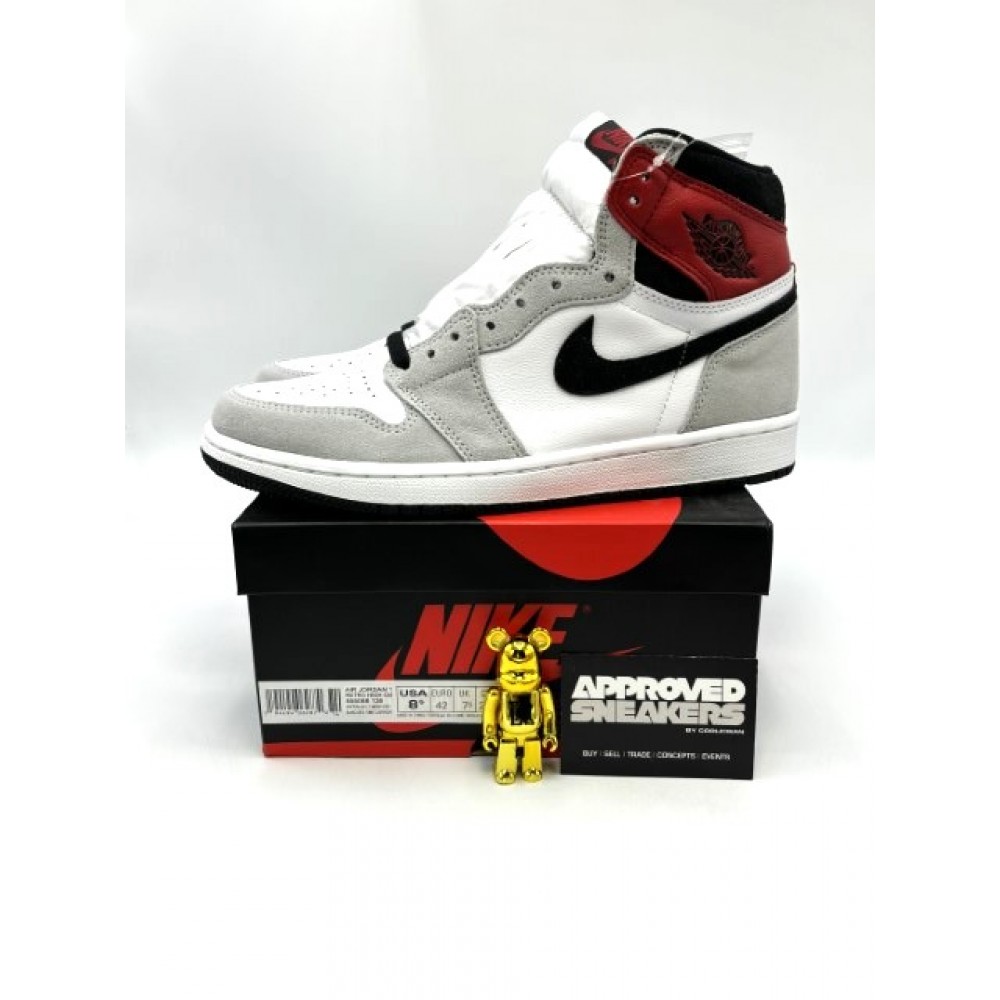 Nike Air Jordan 1 Retro High Light Smoke Grey 555088-126