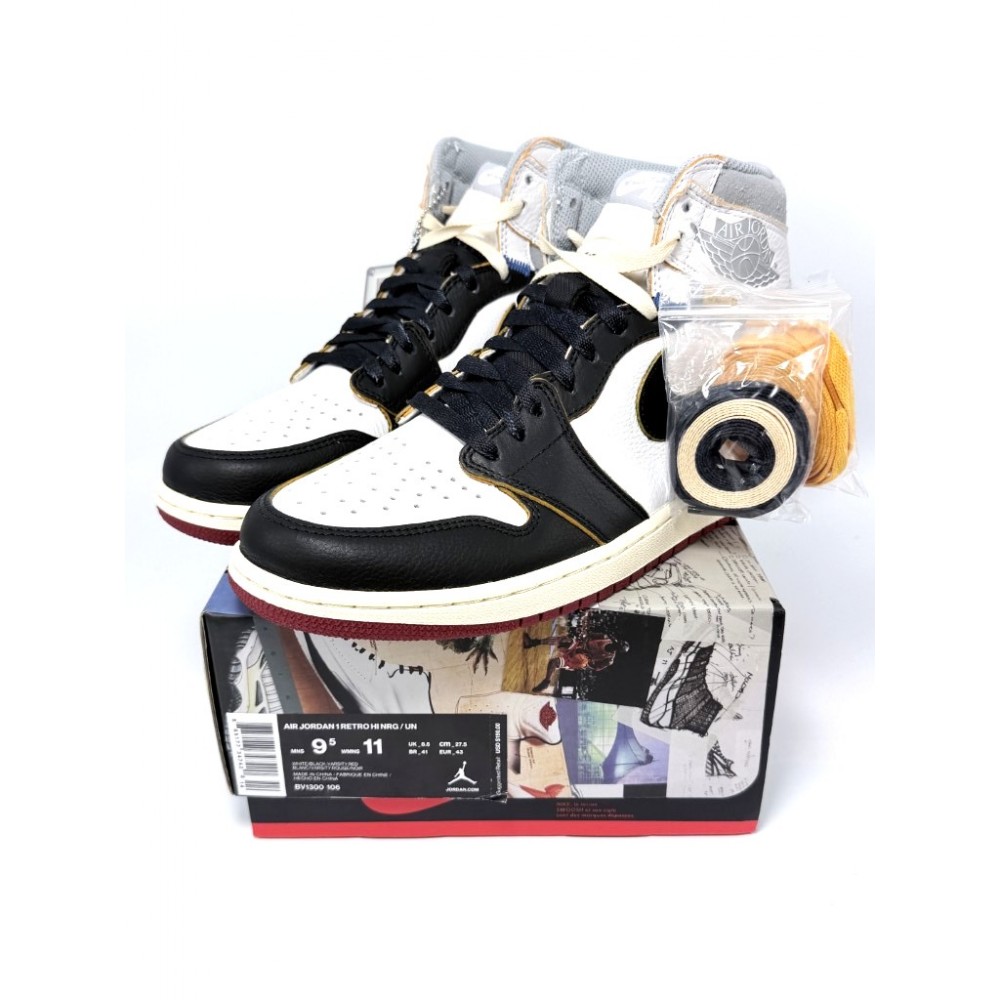 Nike Air Jordan 1 Retro High Union Los Angeles Black Toe BV1300-106