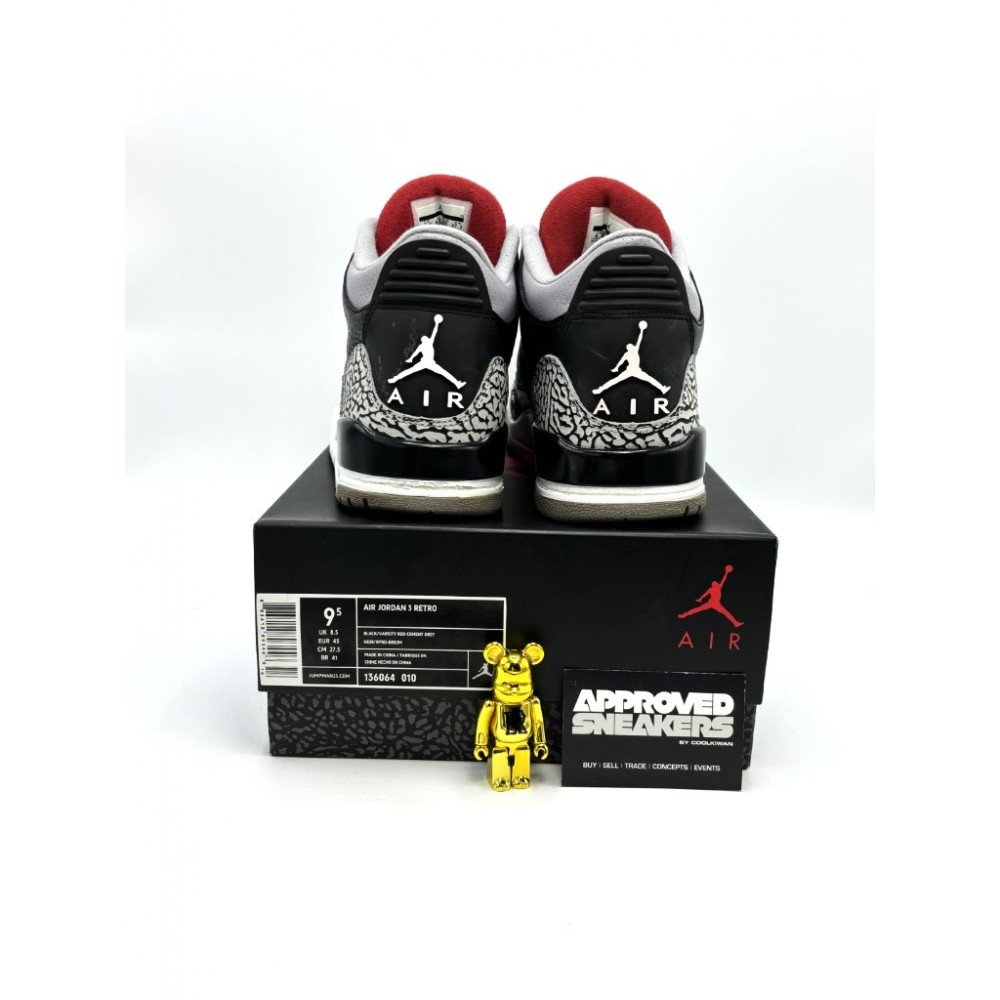 Nike Air Jordan 3 Retro Black Cement (2011) 136064-010