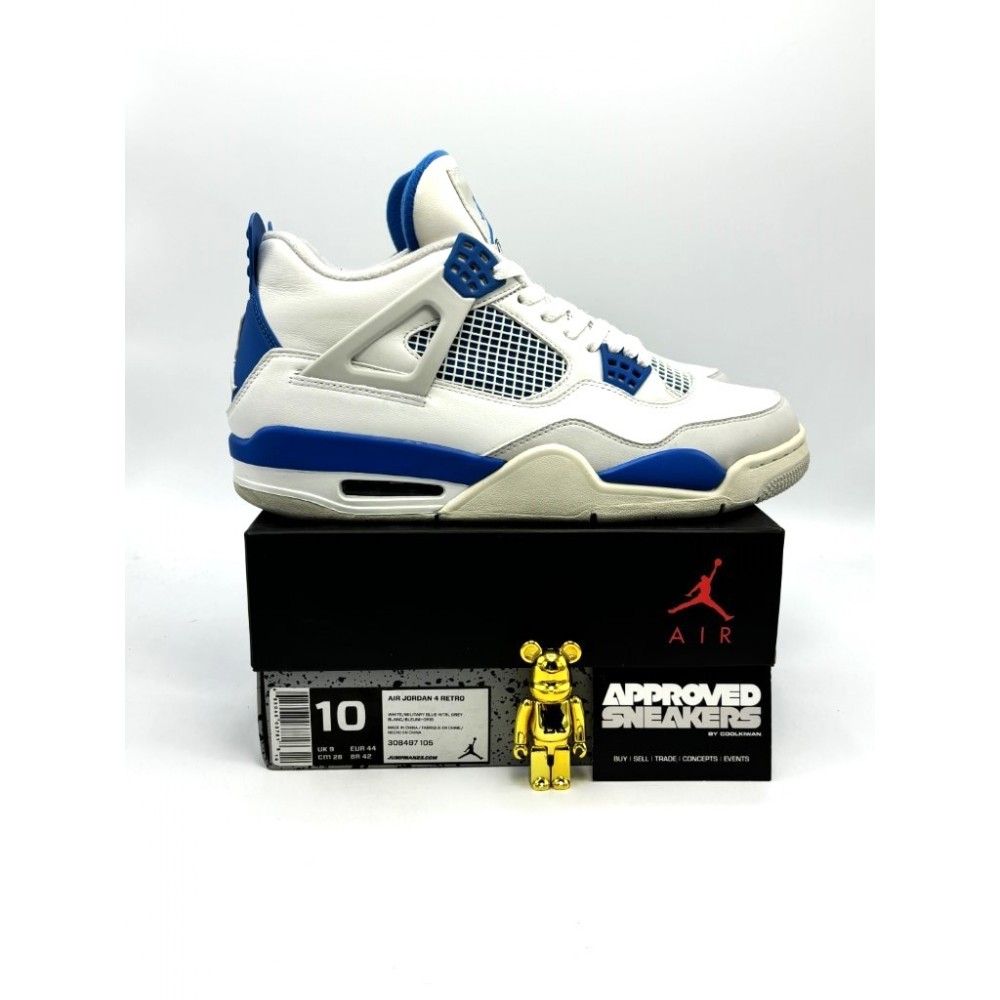 Nike Air Jordan 4 Retro Military Blue (2012) 308497-105