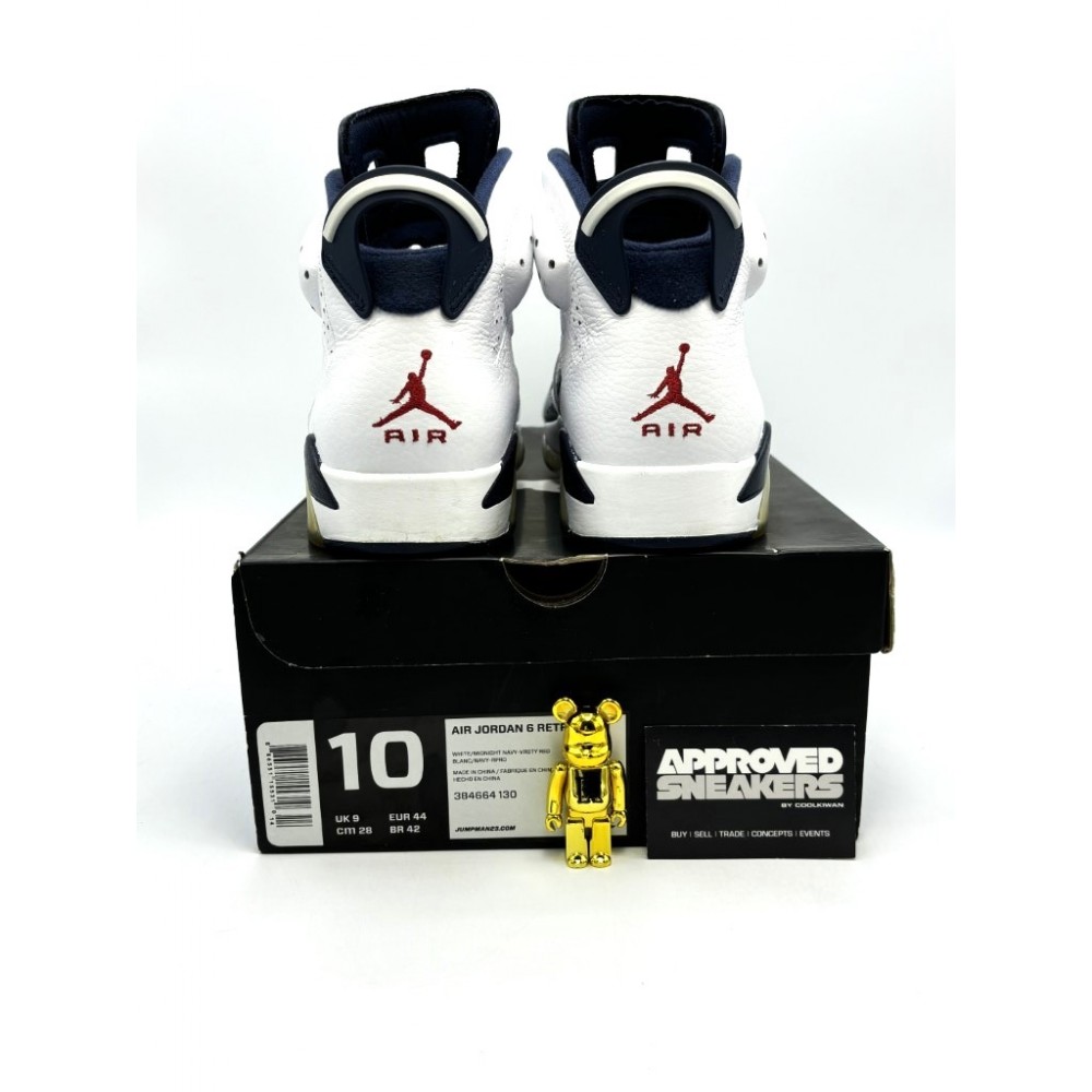 Nike Air Jordan 6 Retro Olympic London (2012) 384664-130