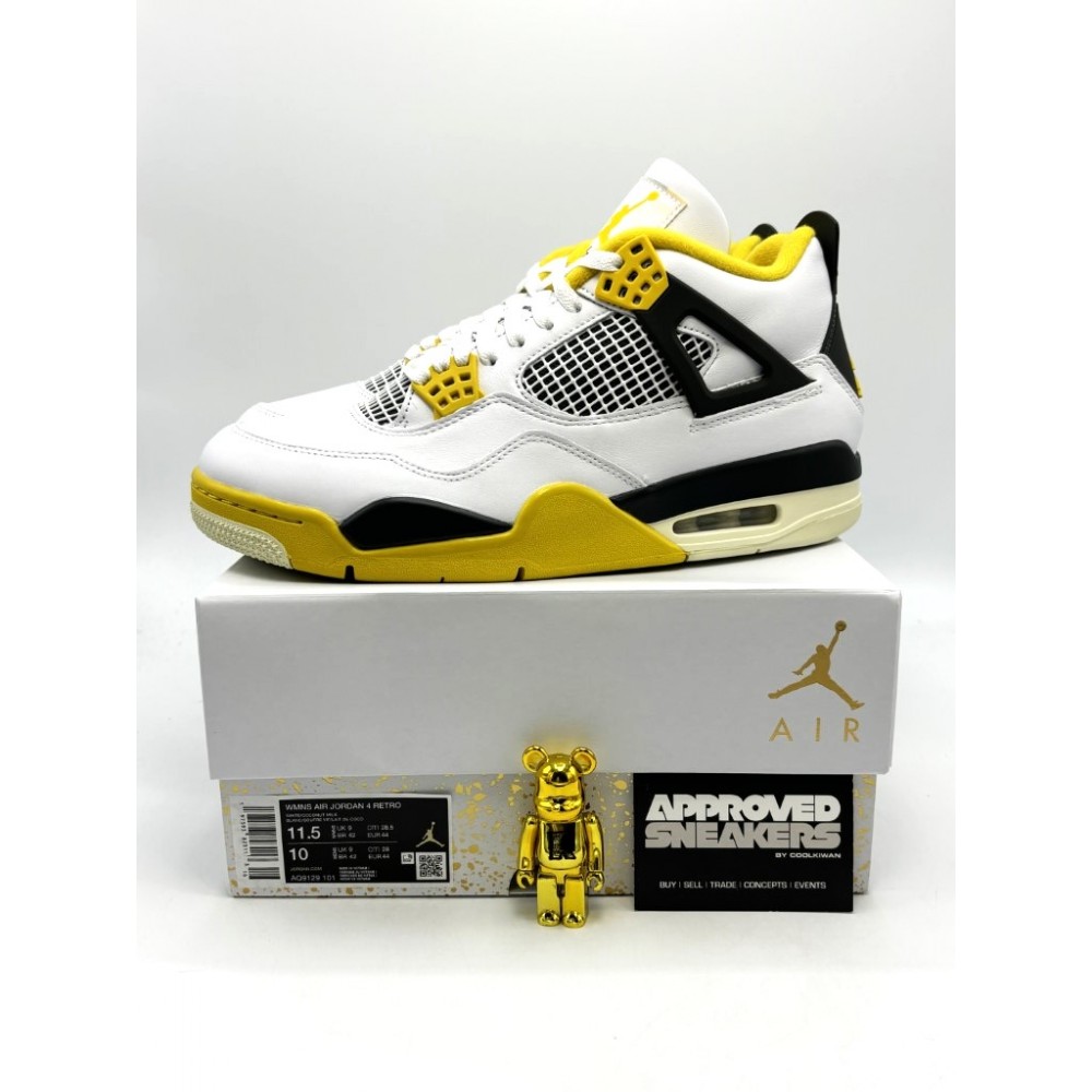 Nike Air Jordan 4 Retro Vivid Sulfur AQ9129-101