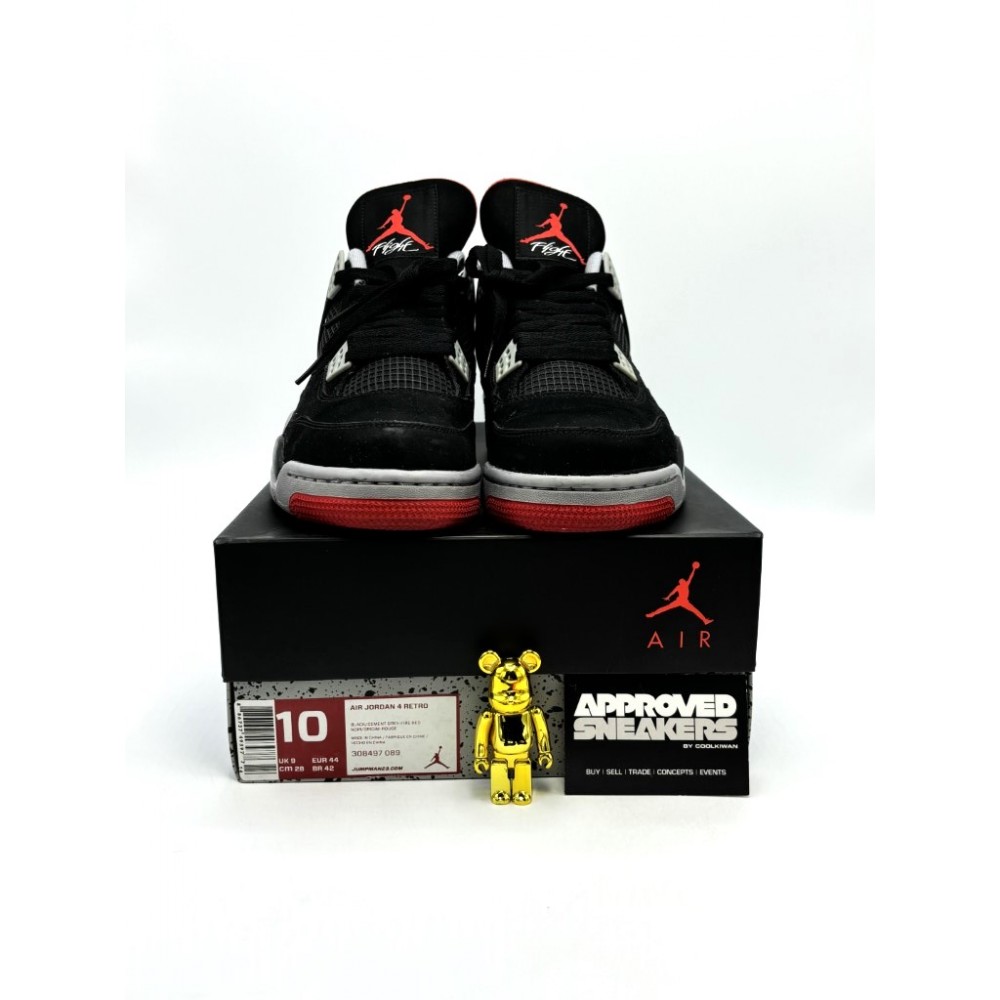 Nike Air Jordan 4 Retro Black Cement Bred (2012) 308497-089