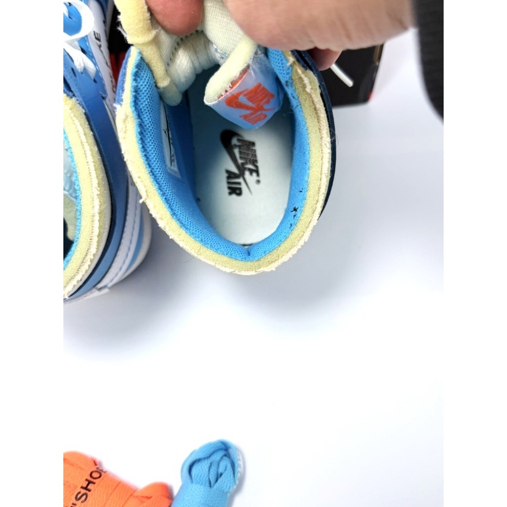 Nike Air Jordan 1 Retro High Off-White University Blue AQ0818-148