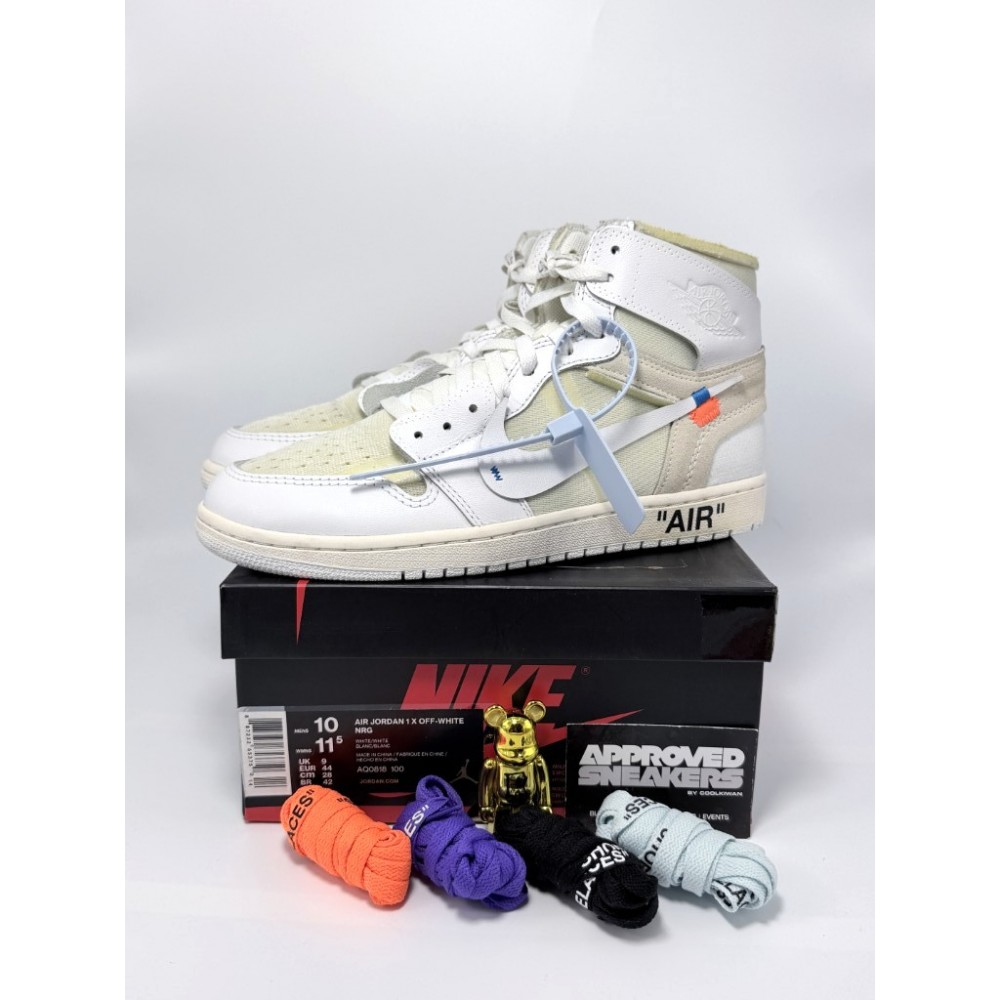 Nike Air Jordan 1 Retro High Off-White Euro AQ0818-100