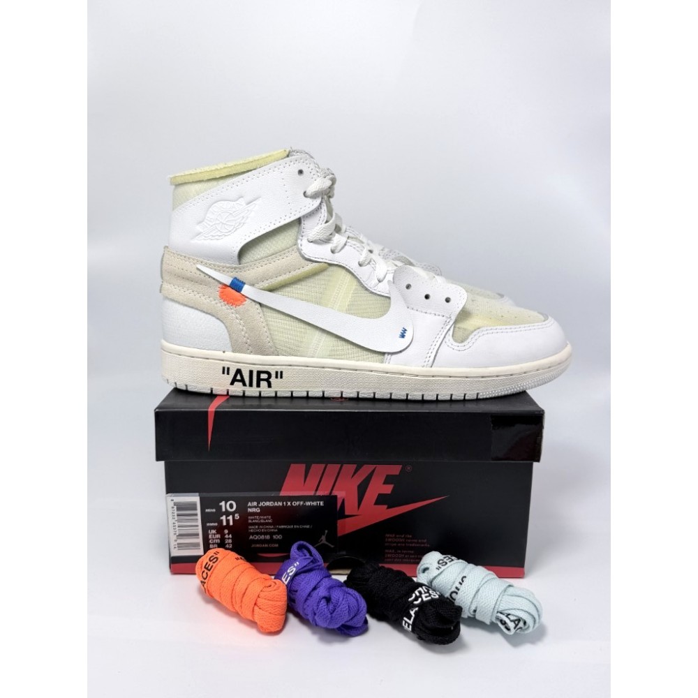 Nike Air Jordan 1 Retro High Off-White Euro AQ0818-100
