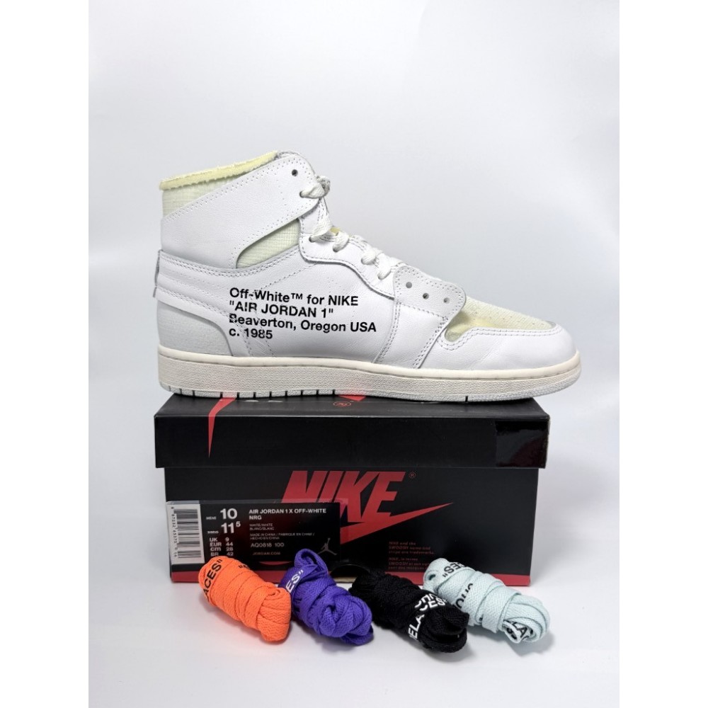 Nike Air Jordan 1 Retro High Off-White Euro AQ0818-100