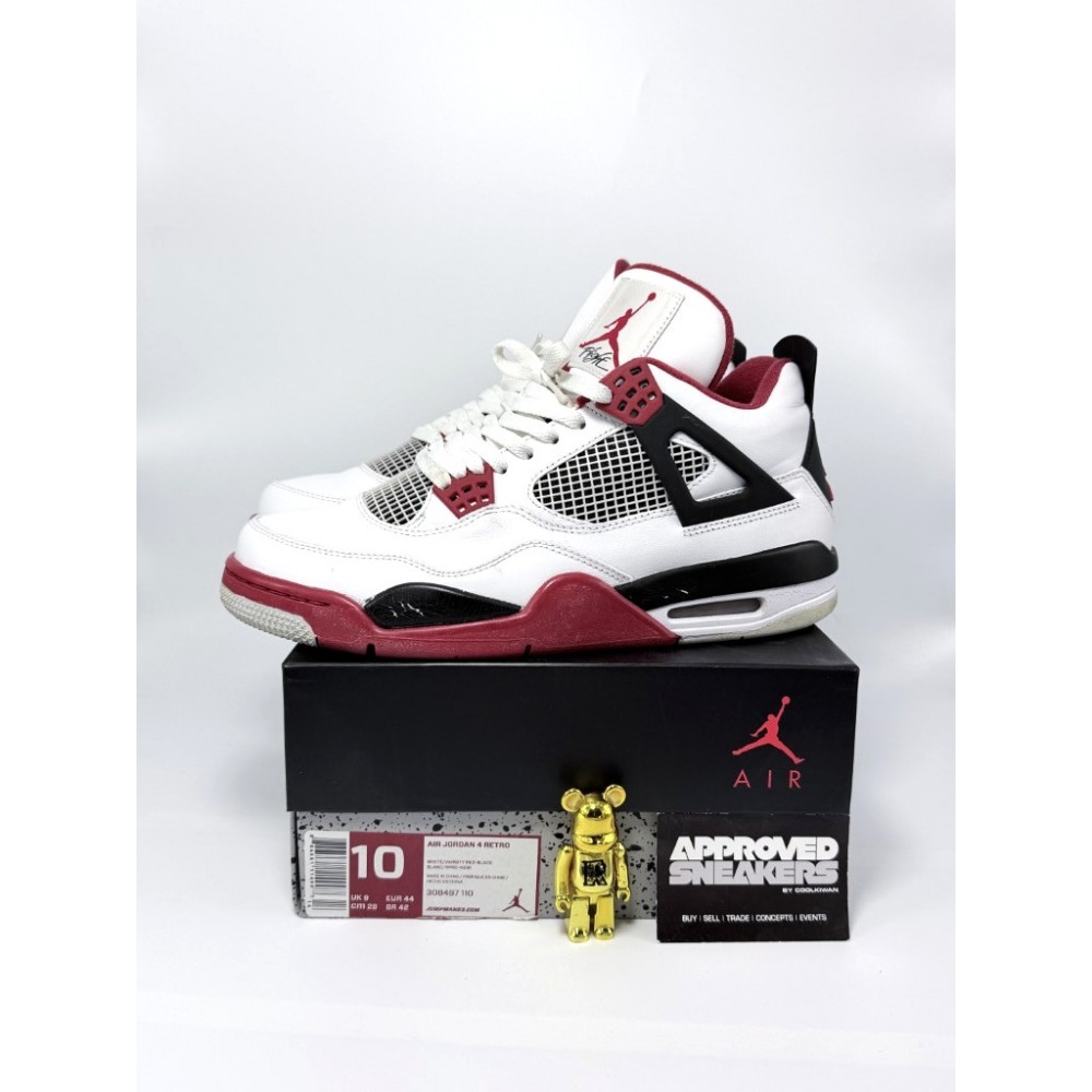 Nike Air Jordan 4 Retro Fire Red (2012) 308497-110