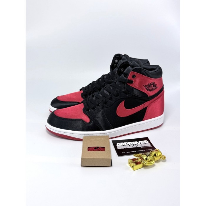 Nike Air Jordan 1 Retro High OG Satin Bred FD4810-061 No Box