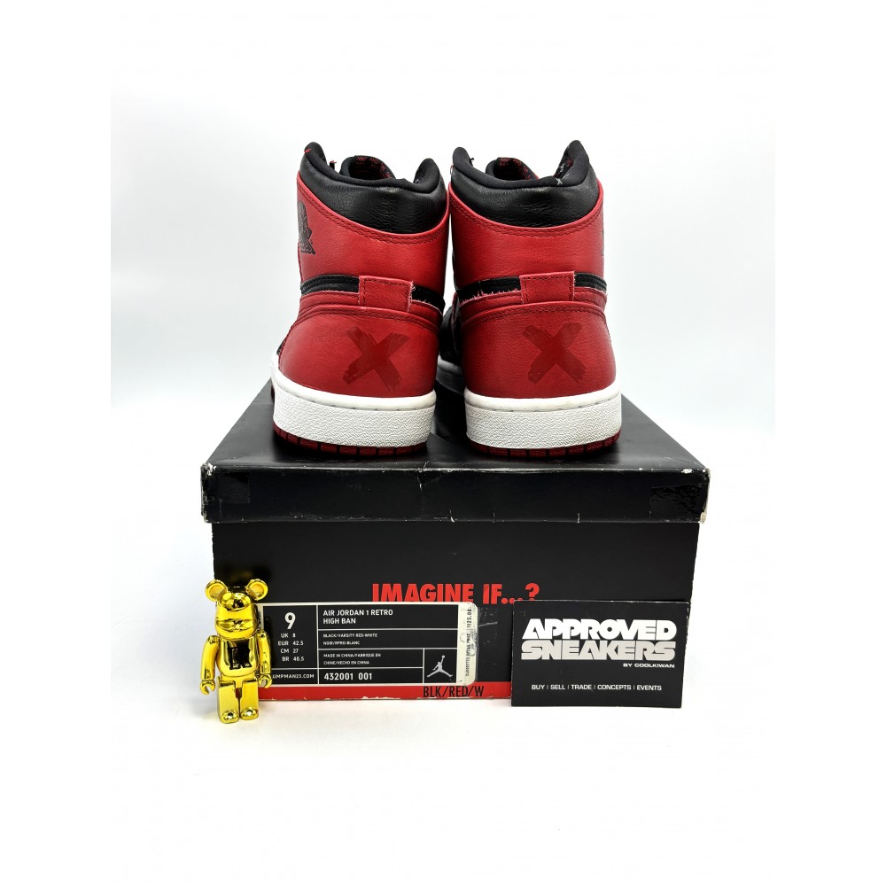 Nike Air Jordan 1 Retro High Banned Real Banned (2011) 432001-001