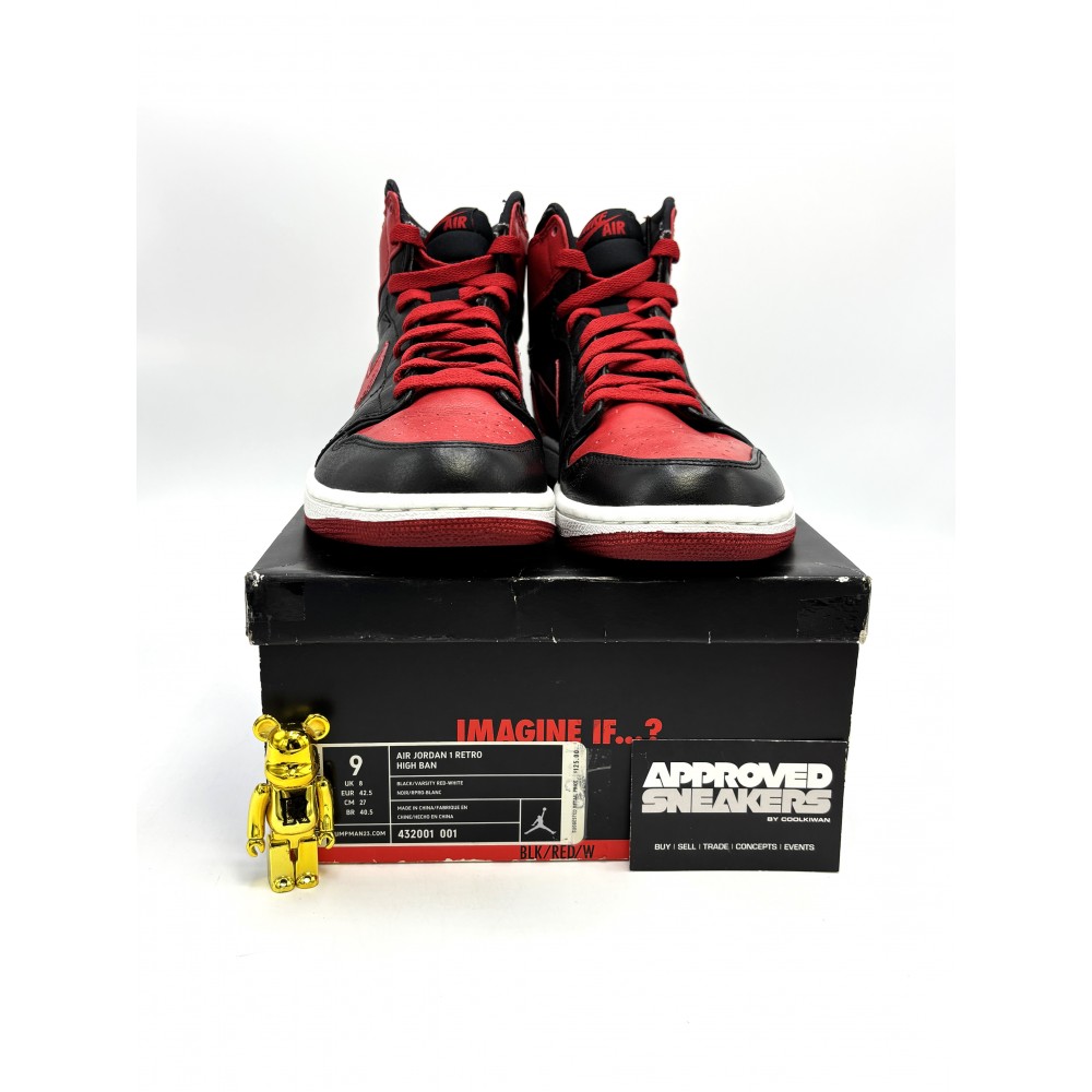 Nike Air Jordan 1 Retro High Banned Real Banned (2011) 432001-001