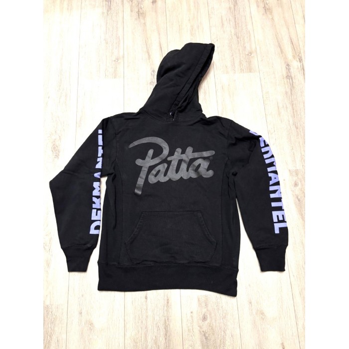 Patta x Dekmantel Script Logo Black Hoodie