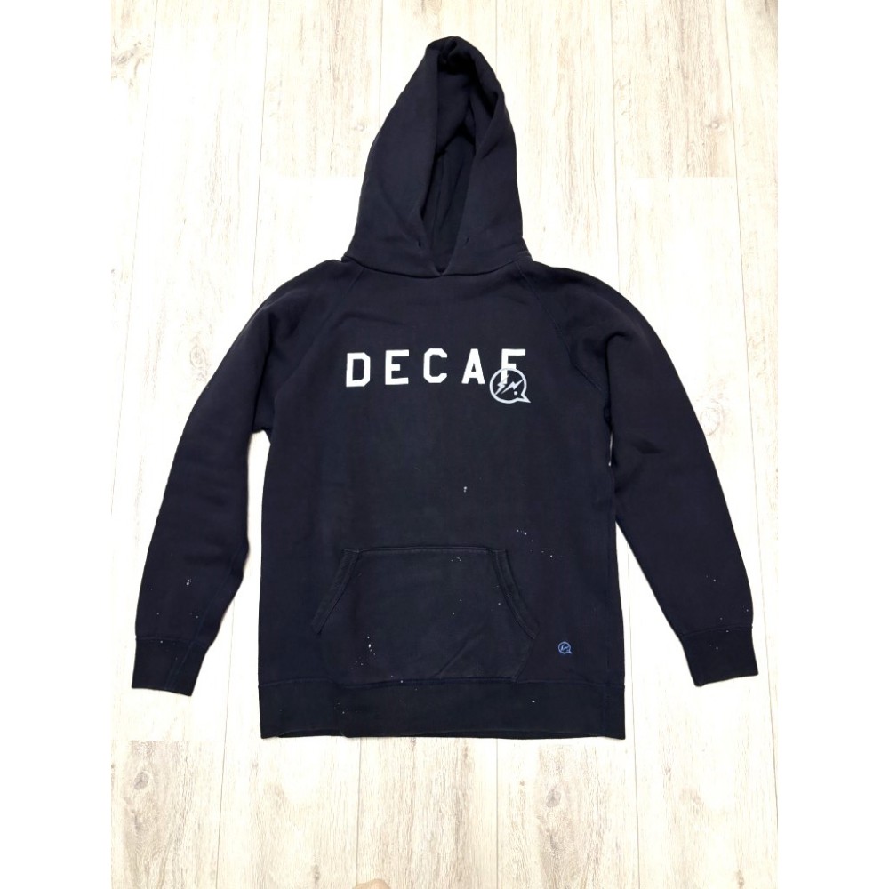 Denim by Vanquish x Fragment Design black heavy duty hoody