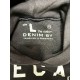 Denim by Vanquish x Fragment Design black heavy duty hoody