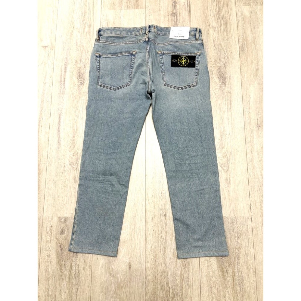 Stone Island Light Denim Jeans Straight Leg