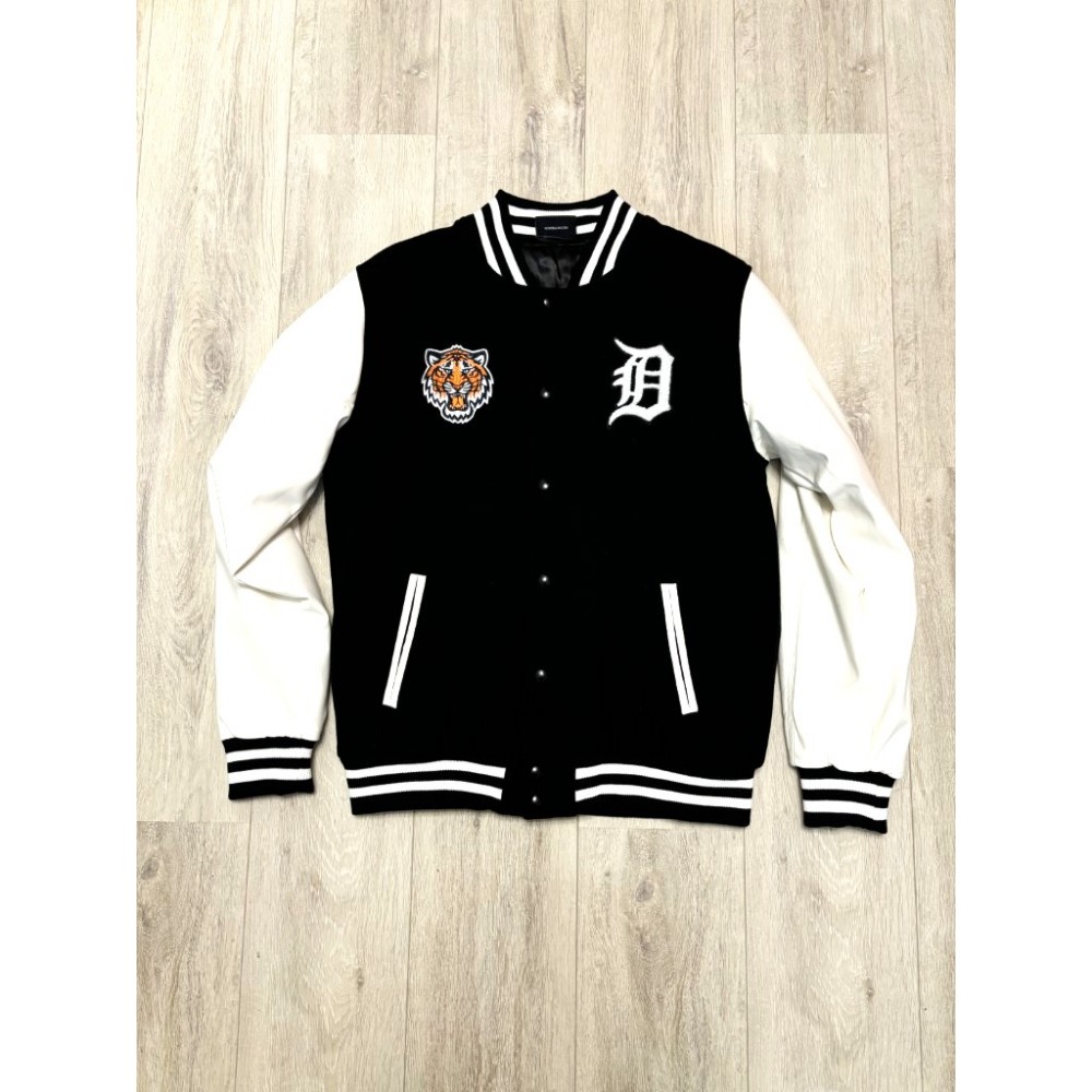 Detroit Tigers Varsity New Era MLB Jacket Black