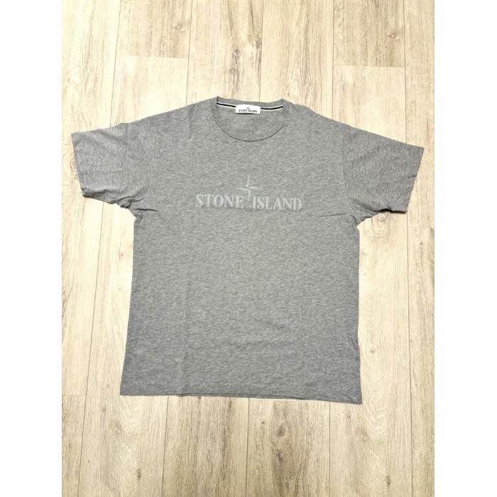 Stone Island t-shirt Grey big logo