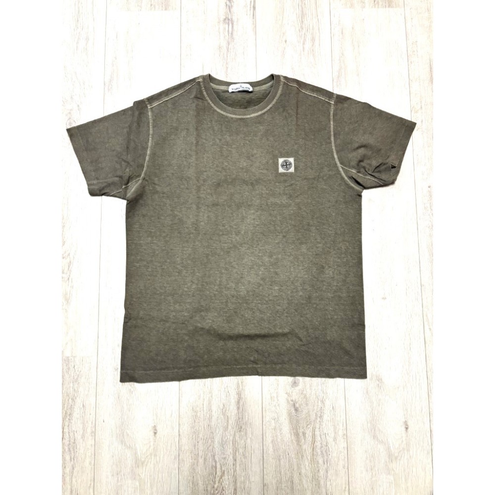 Stone Island t-shirt Green chest logo