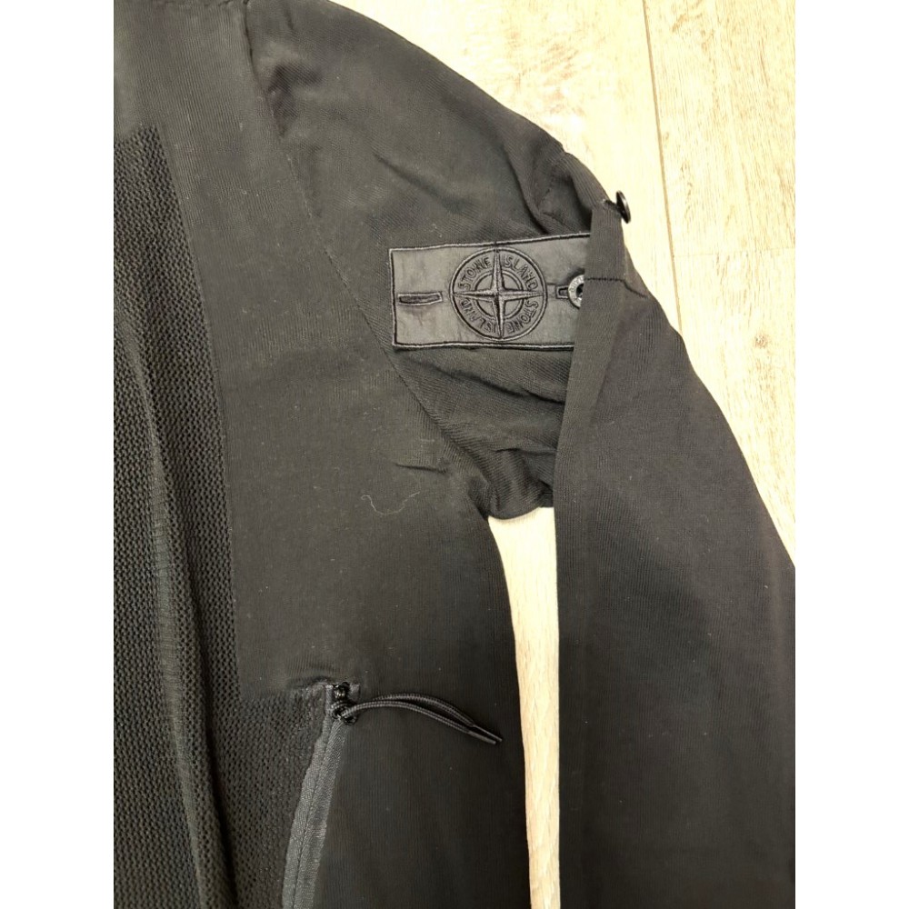 Stone Island Shadow Project Black long Sleeve cardigan