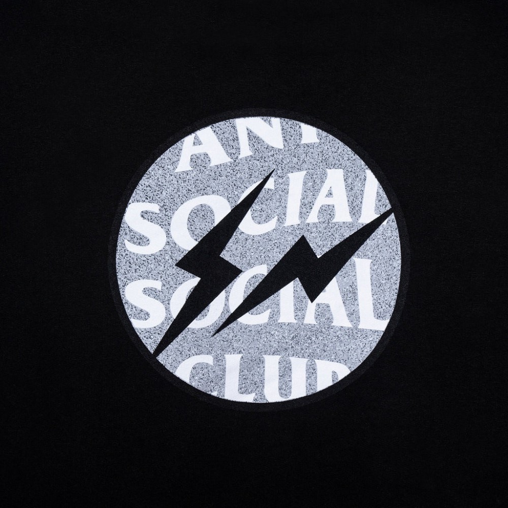 Anti Social Social Club ASSC Called Interference Black Hoodie