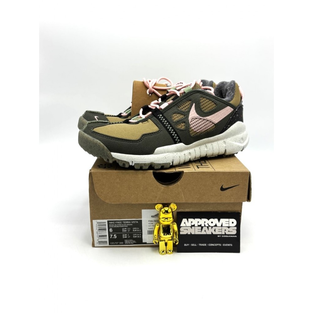 Nike Free Terra Vista Brown Kelp Pink Glaze CZ1757-300