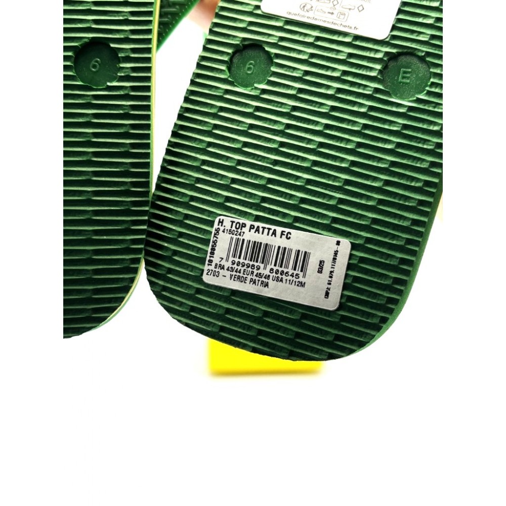 Havaianas x Patta Green Slippers