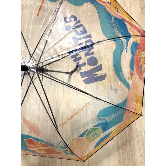 Labubu The Monsters Umbrella Transparent