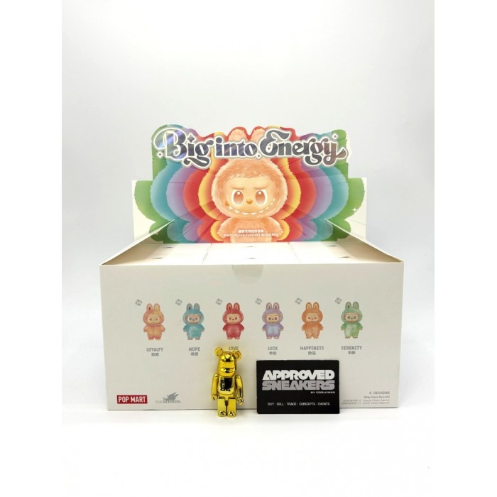 Pop Mart Labubu The Monsters Big into Energy Series Vinyl Plush Pendant Single Blind Box