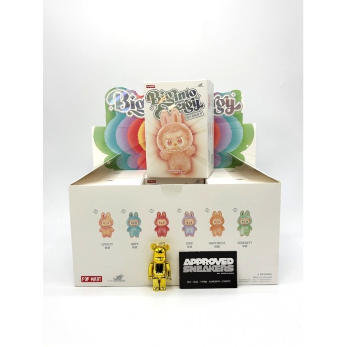Pop Mart Labubu The Monsters Big into Energy Series Vinyl Plush Pendant Single Blind Box