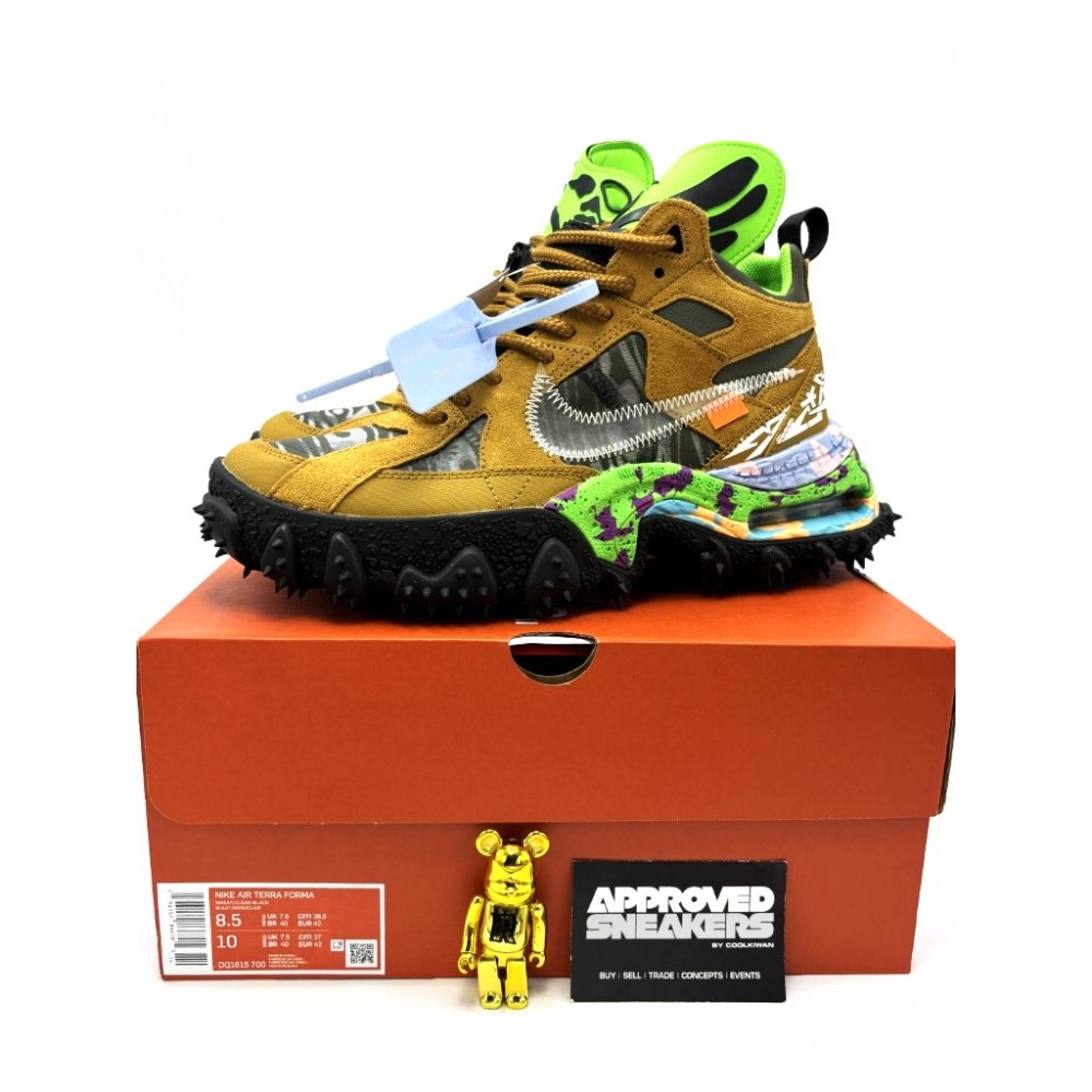 Nike Air Terra Forma Off-White Wheat Green Strike DQ1615-700