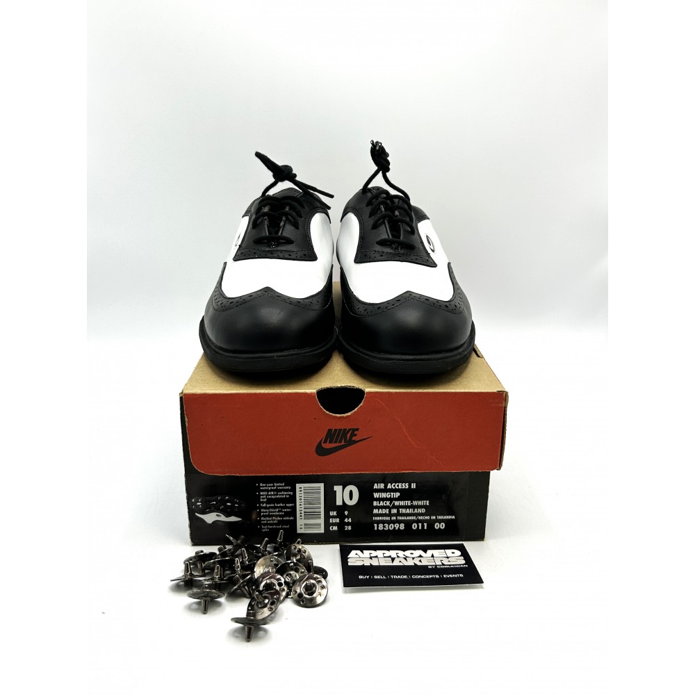 Nike Golf Air Access II Wingtip Black White 1997 OG 183098 011