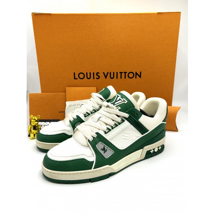 Louis Vuitton LV Sneakers Monogram Green FD0240